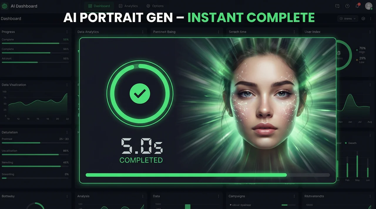 Fast AI image generation