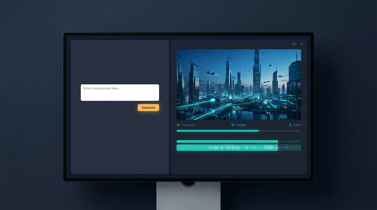 AI Video Generator Interface